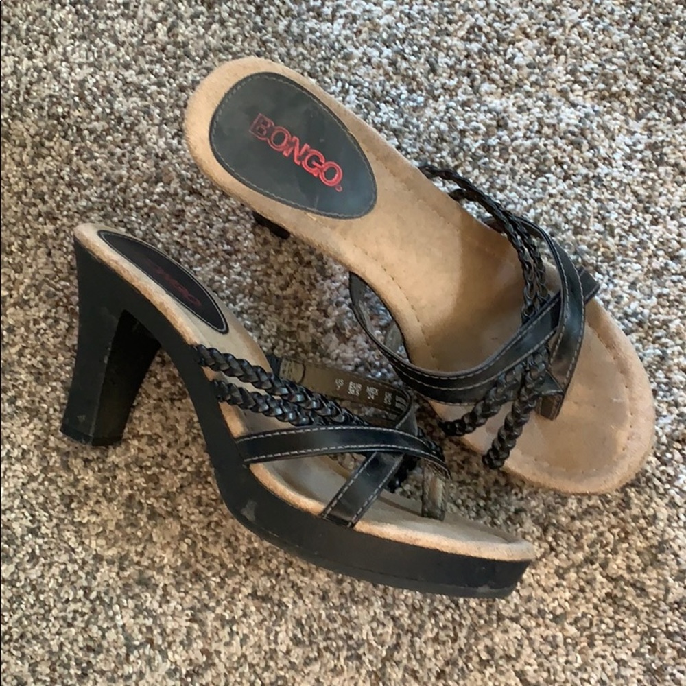 Black heels